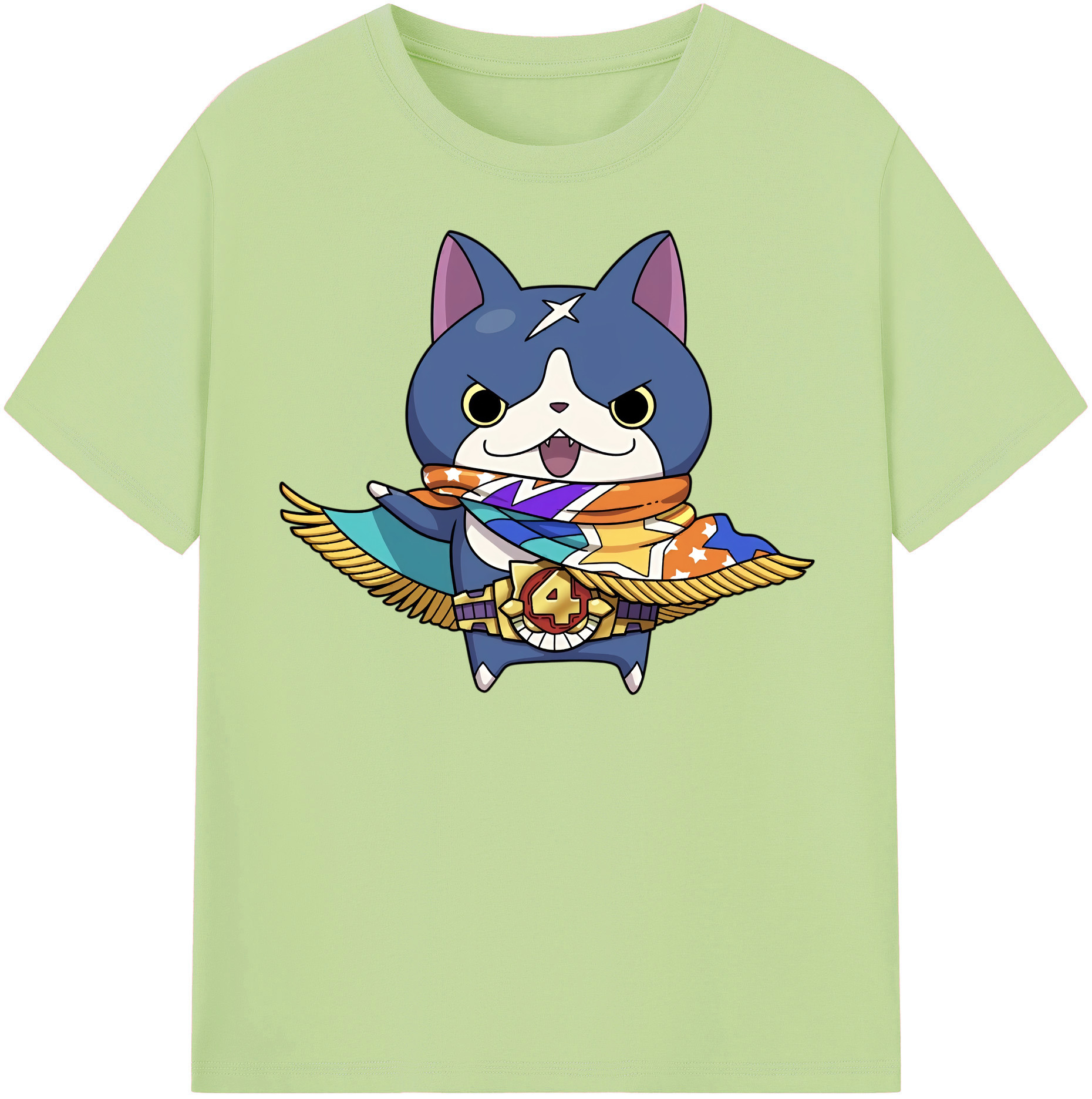（画像用） 妖怪ウォッチ Yo-kai Watch 綿100％半袖Tシャツ（フロントプリント）